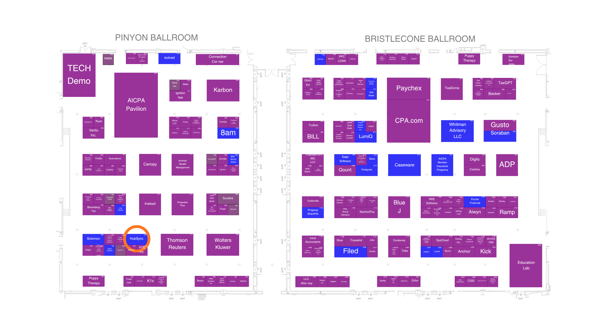 floor layout HubSync